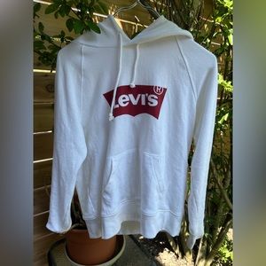Levi’s White Hoddie